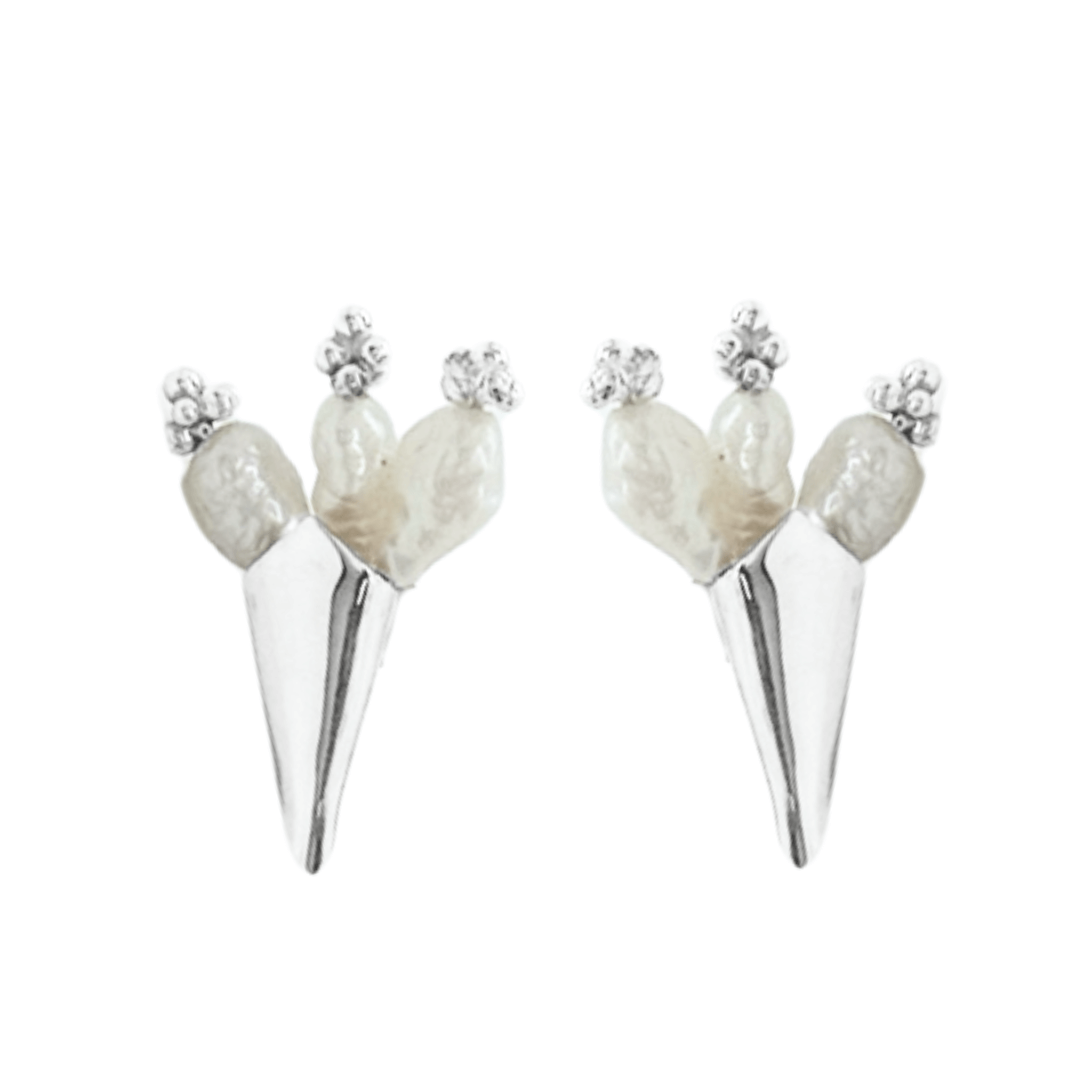 Pearl Bouquet Studs