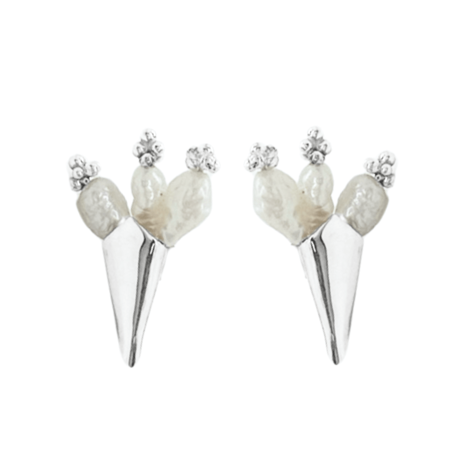 Pearl Bouquet Studs