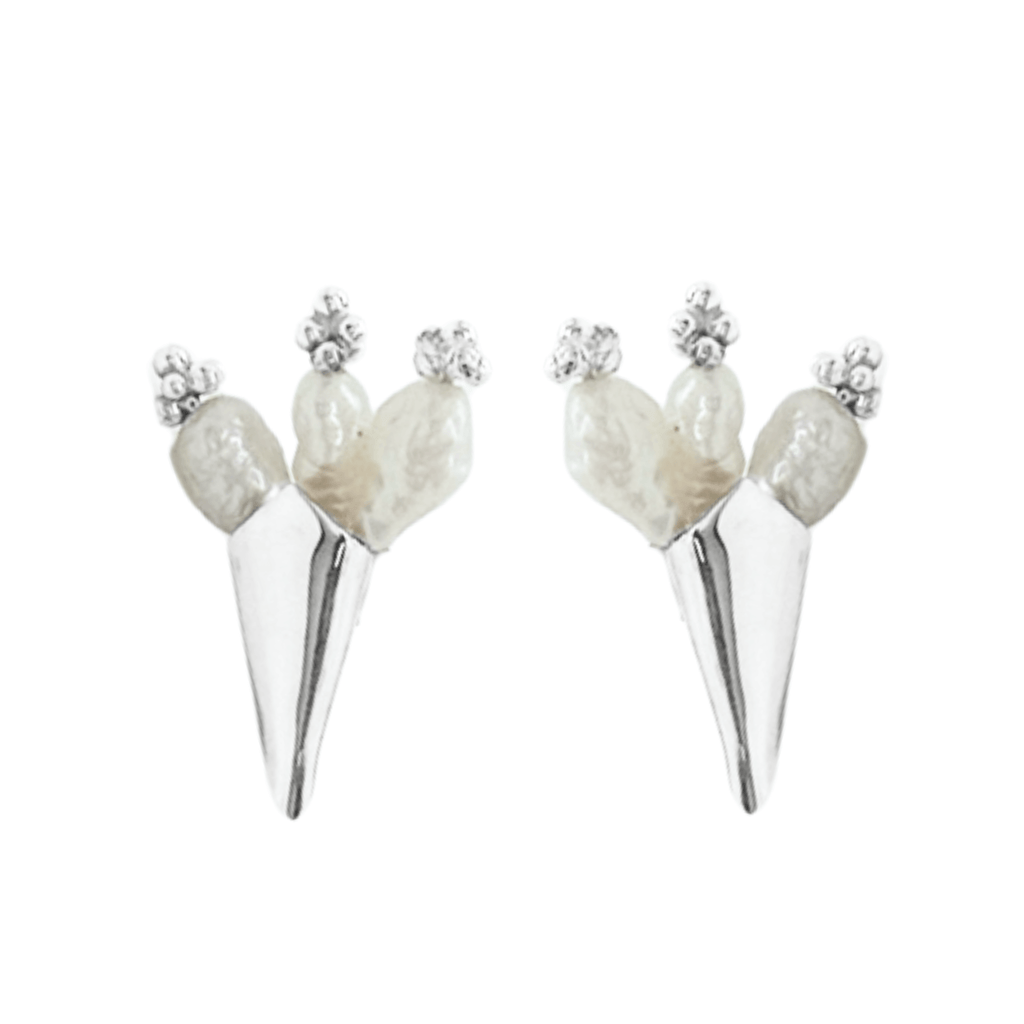Pearl Bouquet Studs