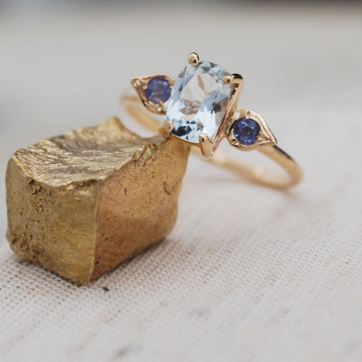 Aquamarine Ring