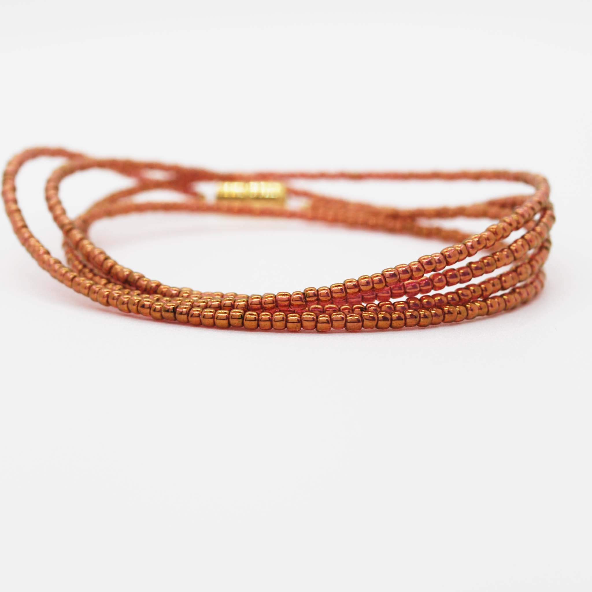 Golden Brown Waist Beads
